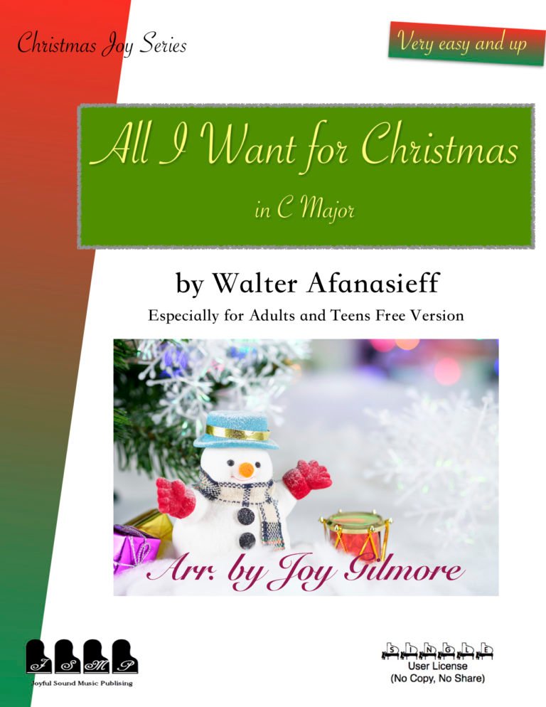 All I Want for Christmas is You - Joyful Sound Piano Studio